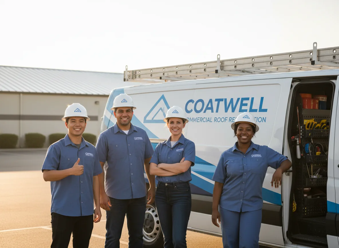 Commercial roof coating company in Plymouth, WI